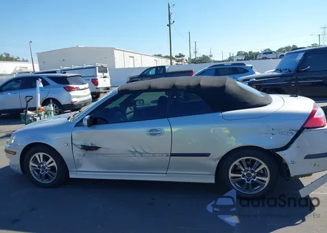 2007 Saab 9-3 2.0T z USA, uszkodzony, nr VIN YS3FD79Y876000764